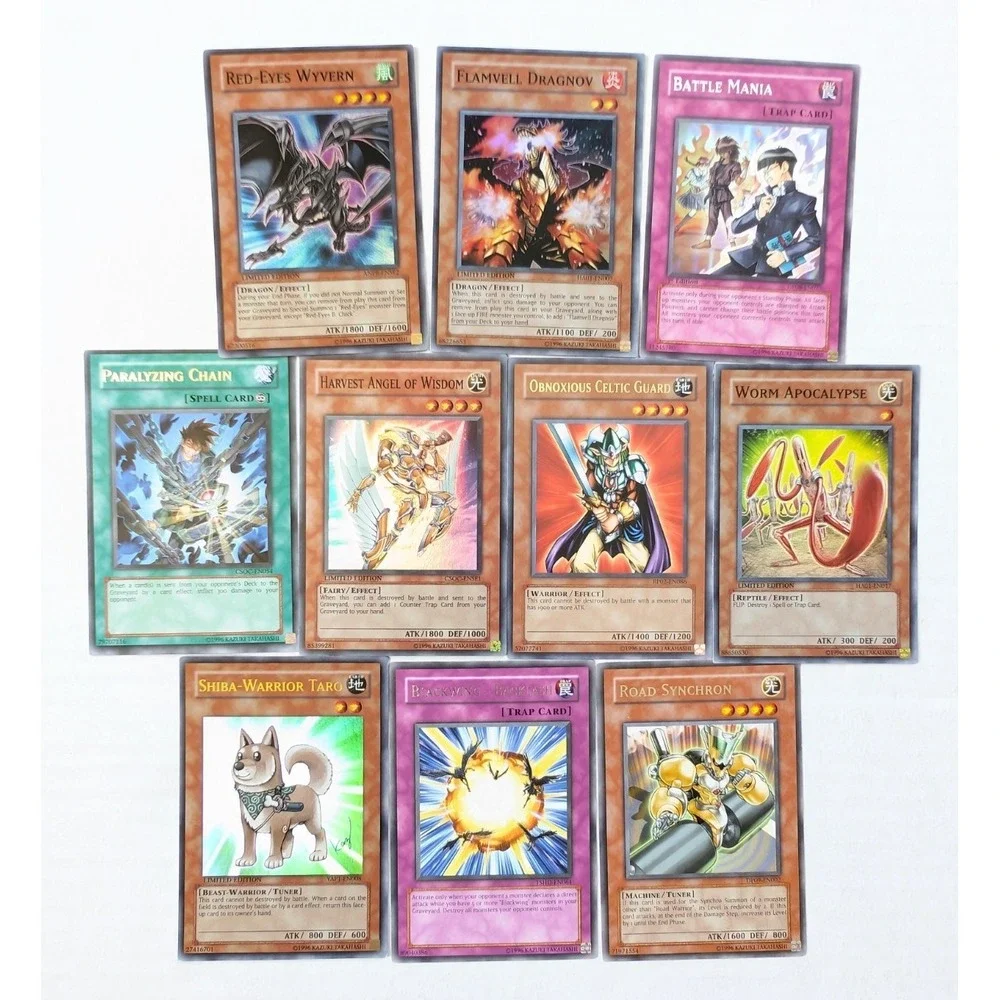 YuGiOh Card Lot 250+ Total Cards 61 Rares or Better Foil Ultra Super Secret LP